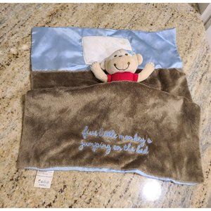 B Amici Baby Security Blanket Lovey Five 5 Little Monkeys Jumping on the Bed